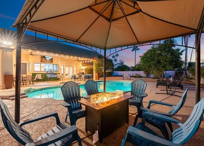 Sdaletreehouse Pool Gameroom Firepit